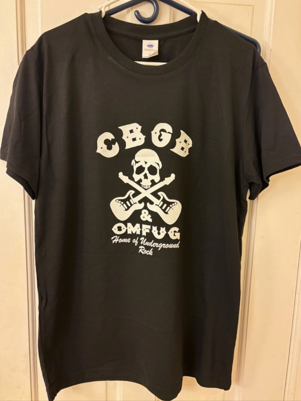 CBGB Skull Graphic Black Short Sleeve Tee